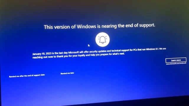Windows 8.1 end of life??? смотреть онлайн