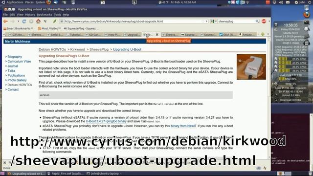 wview on the SheevaPlug - Part 2 of 3 смотреть онлайн
