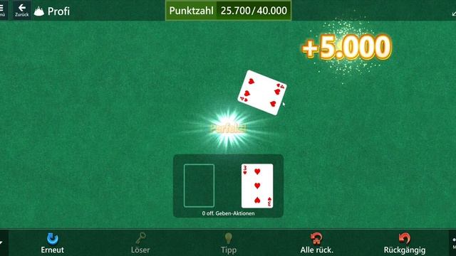 Star Club Windows 10 Anniversary, Tripeaks Expert, Game #2 - Earn A Score Of 40.000