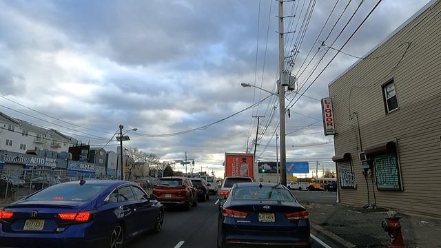 Lincoln Tunnel To cell phone lot , Newark airport, NJ смотреть онлайн