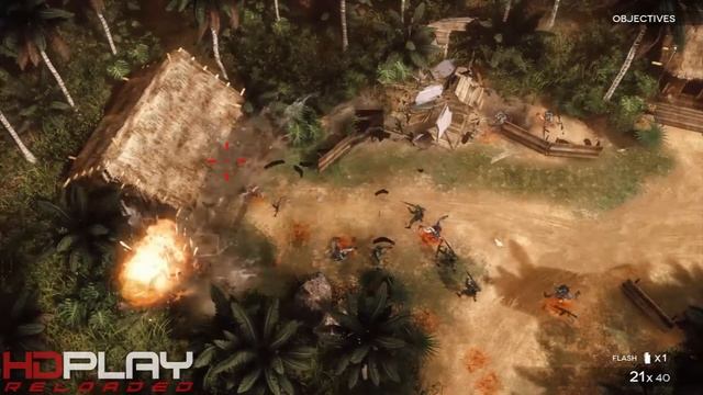Recruits (Alpha Build) - Squad Based Top Down Shooter (Commentary) смотреть онлайн
