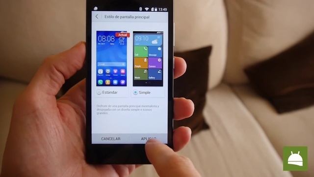 Launcher Android para personas mayores: LG, Honor, Huawei... смотреть онлайн