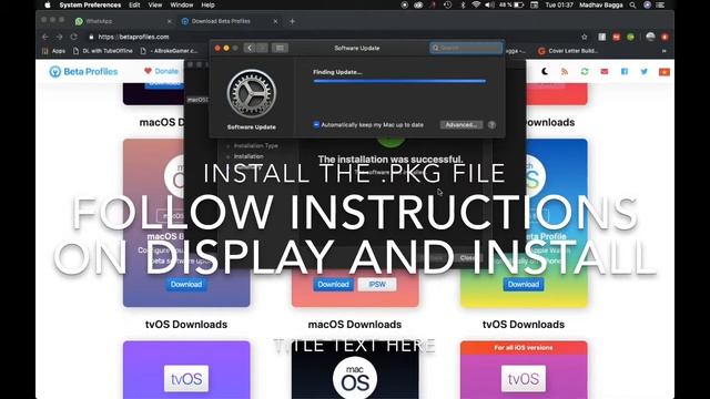 install MacOS catalina Easy and simple смотреть онлайн