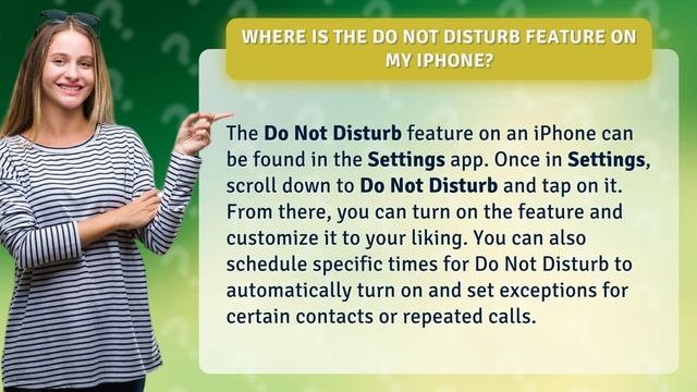 Where is the Do Not Disturb feature on my iPhone? смотреть онлайн
