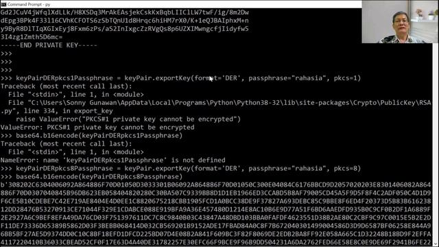 RSA PKCS#8 Passphrase Protected (Part 16) | Hands-On Cryptography | Data Security | Keamanan Data смотреть онлайн