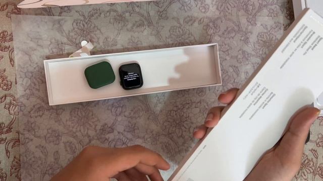 Apple Watch Series 7 Unboxed ( WiFi + Cellular ) ( Green ) смотреть онлайн