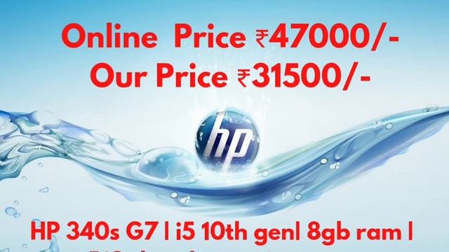 HP 340s G7 i5 10th gen 8gb ram 512gb ssd 14"inch screen смотреть онлайн