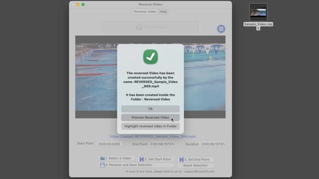 Reverse Video for macOS (Play video backwards with reversed audio) смотреть онлайн