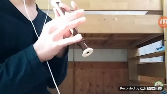 Bad apple on recorder(collab?) credits in descrption смотреть онлайн