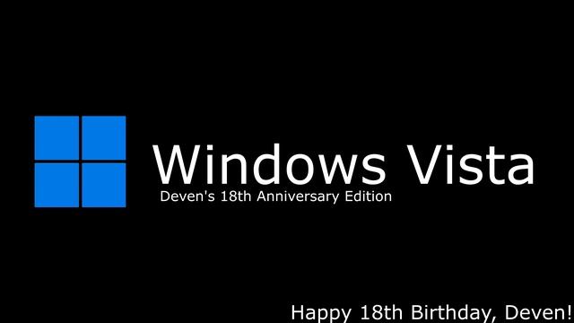 Windows Vista Deven's 18th Anniversary Edition startup and shutdown sounds смотреть онлайн