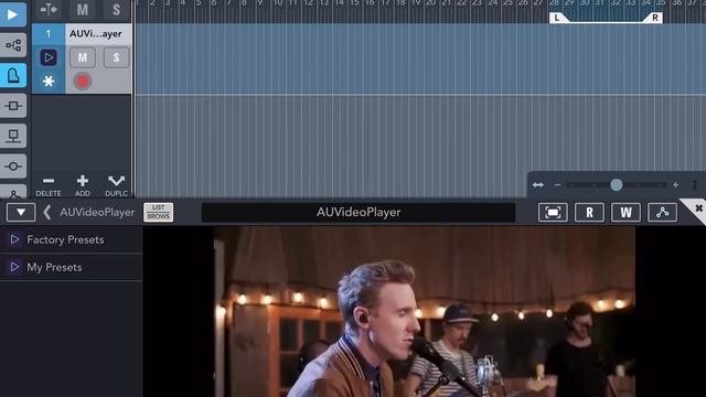 AUVideoPlayer in Cubasis 3 смотреть онлайн