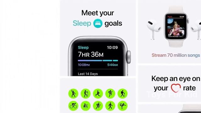 Review Apple Watch SE GPS + Cellular 44mm, Space Gray Aluminum, Black Band Renewed смотреть онлайн