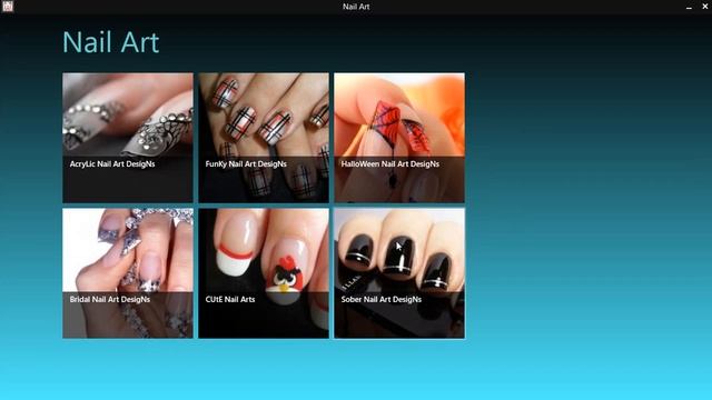 Nail Art на WINDOWS 8.1 (виндовс 8.1) смотреть онлайн