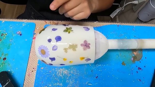 Milk Bath Tumbler Tutorial смотреть онлайн