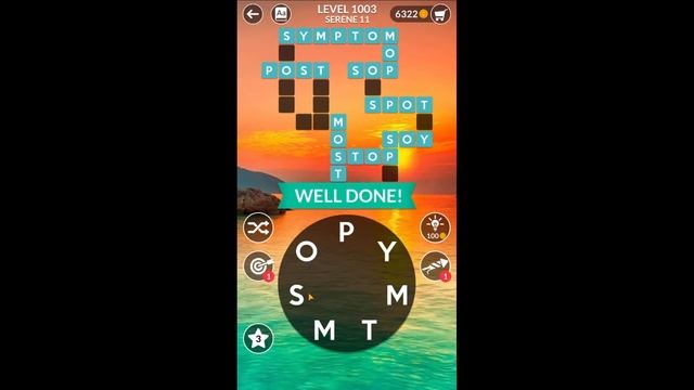 Wordscapes Level 1003 Answers смотреть онлайн