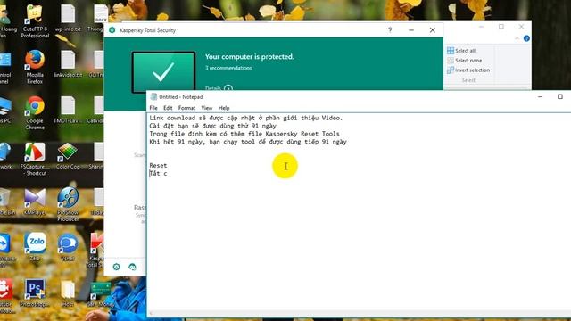 Hướng dẫn cài đặt Kaspersky 2016 trên windows 10 Full time смотреть онлайн