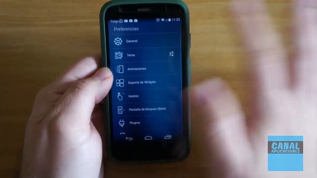 Probando Smart Launcher 2 смотреть онлайн