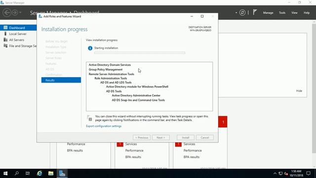 How to install Active Directory Services in Windows Server 2019 смотреть онлайн