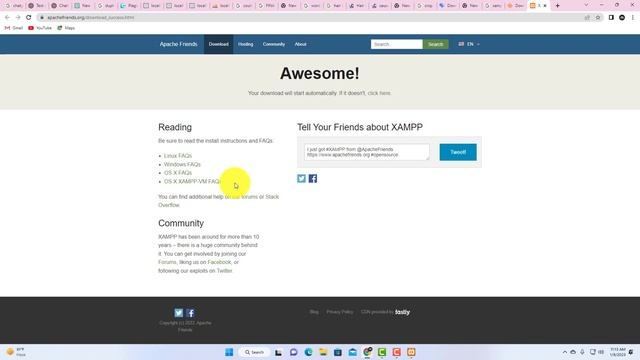 How to install Xampp on Windows 11✅ смотреть онлайн