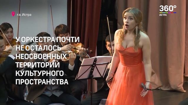 Репортаж т/к «360º Истра» о концерте оркестра «Виртуозы Москвы» смотреть онлайн