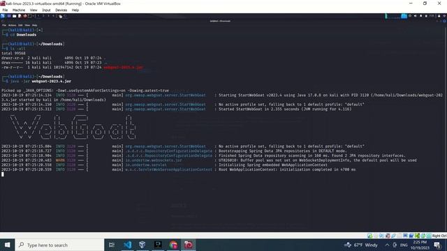 Installing and Running WebGoat on Kali Linux VM for Ethical Hacking Learning смотреть онлайн