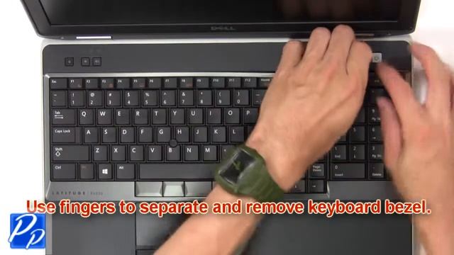 Dell Latitude E6430 (P25G001) Keyboard Bezel How-To Video Tutorial смотреть онлайн