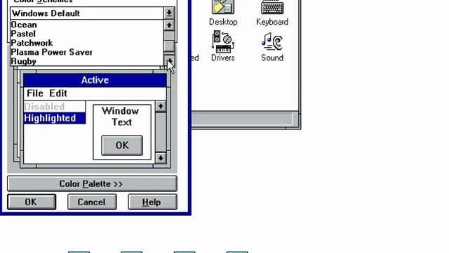 Microsoft Windows 3.1 on UTM Virtual Machine смотреть онлайн
