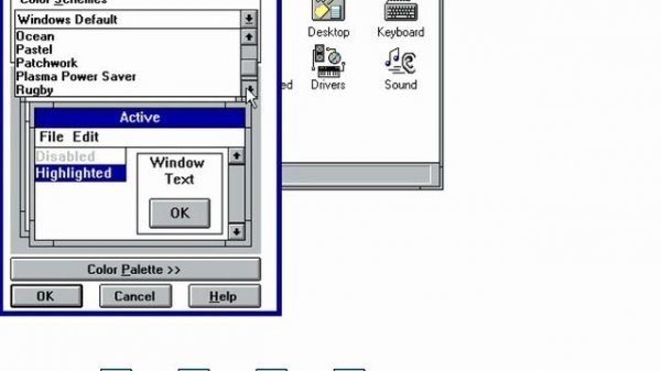 Microsoft Windows 3.1 on UTM Virtual Machine