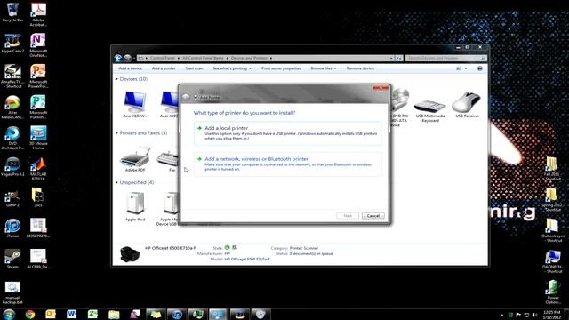 How to: HP Officejet 6500 E710a double sided printing and print preview functions смотреть онлайн