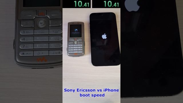 Sony Ericsson vs iPhone 12 Pro Max boot speed смотреть онлайн