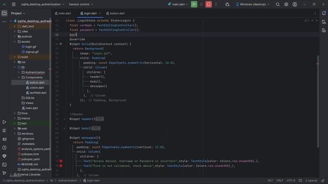 Flutter SQLite Desktop App Login & Sign Up | Speed coding смотреть онлайн