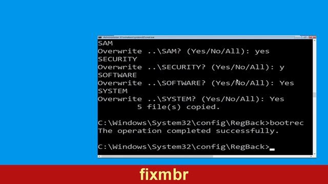 BAD SYSTEM CONFIG INFO WINDOWS 10 смотреть онлайн