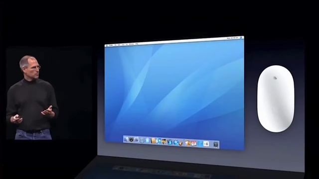 Steve Jobs Reveals First Keyboardless Phone (Macworld 2007) смотреть онлайн