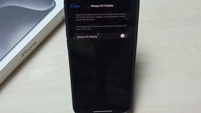 iPhone 15/15 Pro Max : How To Turn OFF / ON Always on Display смотреть онлайн