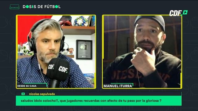Manuel Iturra y el estallido social: "El fútbol está muy politizado" - Dosis de Fútbol смотреть онлайн