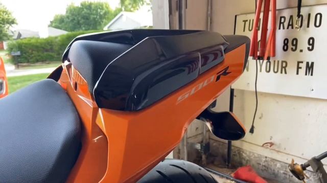 16-18 Honda Cbr500R rear seat cowl. смотреть онлайн