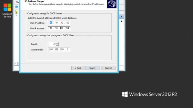 DHCP Installation Server 2012 R2 смотреть онлайн