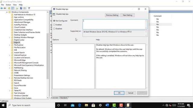 How To Disable Help Tips In Windows 10 смотреть онлайн