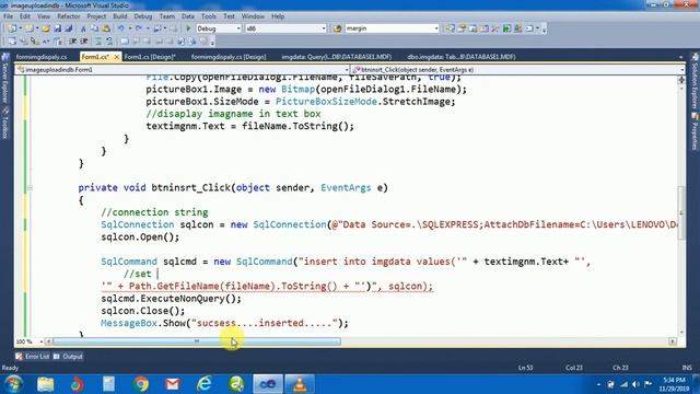 save and retrieve image from database c# windows application | image database with c# SQLServer смотреть онлайн