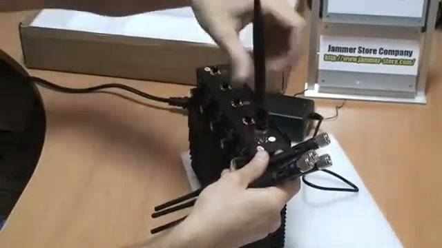 Adjustable Desktop Five Bands Signal Jammer for Cell Phone + GPS + Wifi смотреть онлайн
