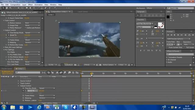 After Effects Tutorial: How to use Twixtor смотреть онлайн