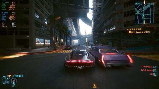 Cyberpunk 2077 RTX4070 Aorus Master смотреть онлайн