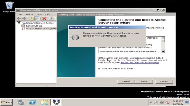 Routing and Remote Access Service (RRAS) смотреть онлайн