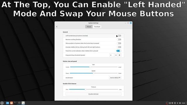 How To Change To Left Handed Mouse - Linux Mint Cinnamon Desktop (2024) смотреть онлайн