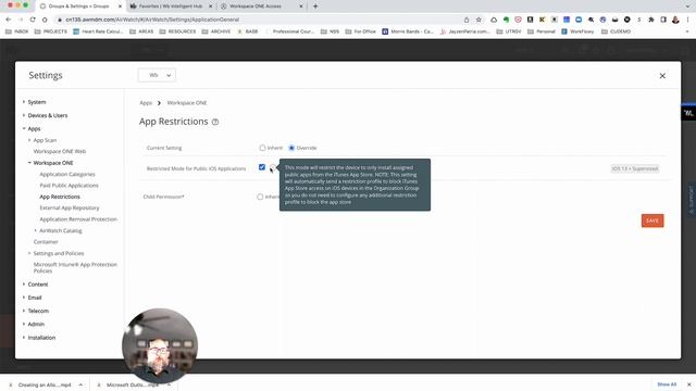 Removing iOS App Store Access from Corporate Owned Devices смотреть онлайн