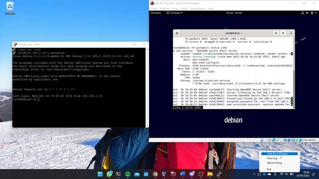 SV52-Démo X11 Forwarding смотреть онлайн