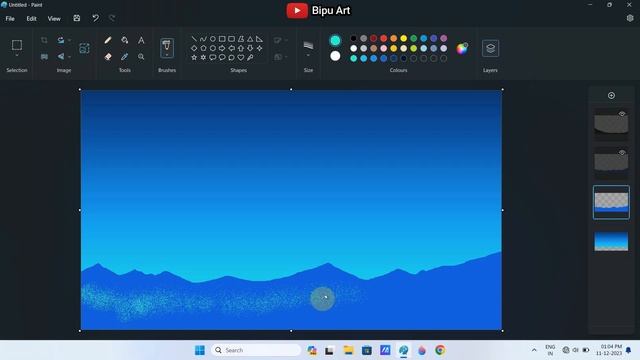 Windows 11 New Ms Paint (11.2309.30.0) | How to Draw in Ms Paint | Drawing in paint in computer смотреть онлайн