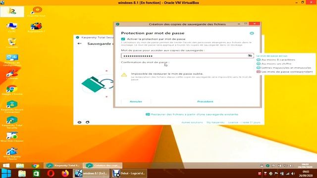 kaspersky Total Security 2020 Test VS protection des dossiers backup смотреть онлайн