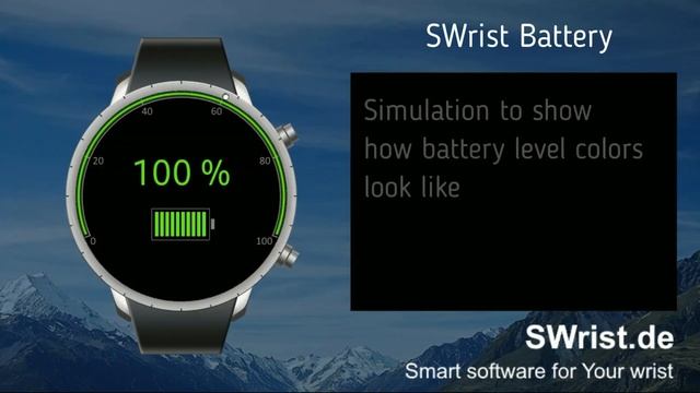 SWrist Battery Widget for Samsung Gear S3, Watch смотреть онлайн