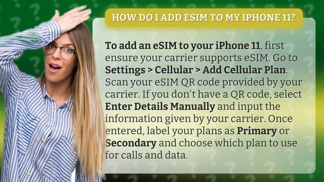 How do I add eSIM to my iPhone 11? смотреть онлайн